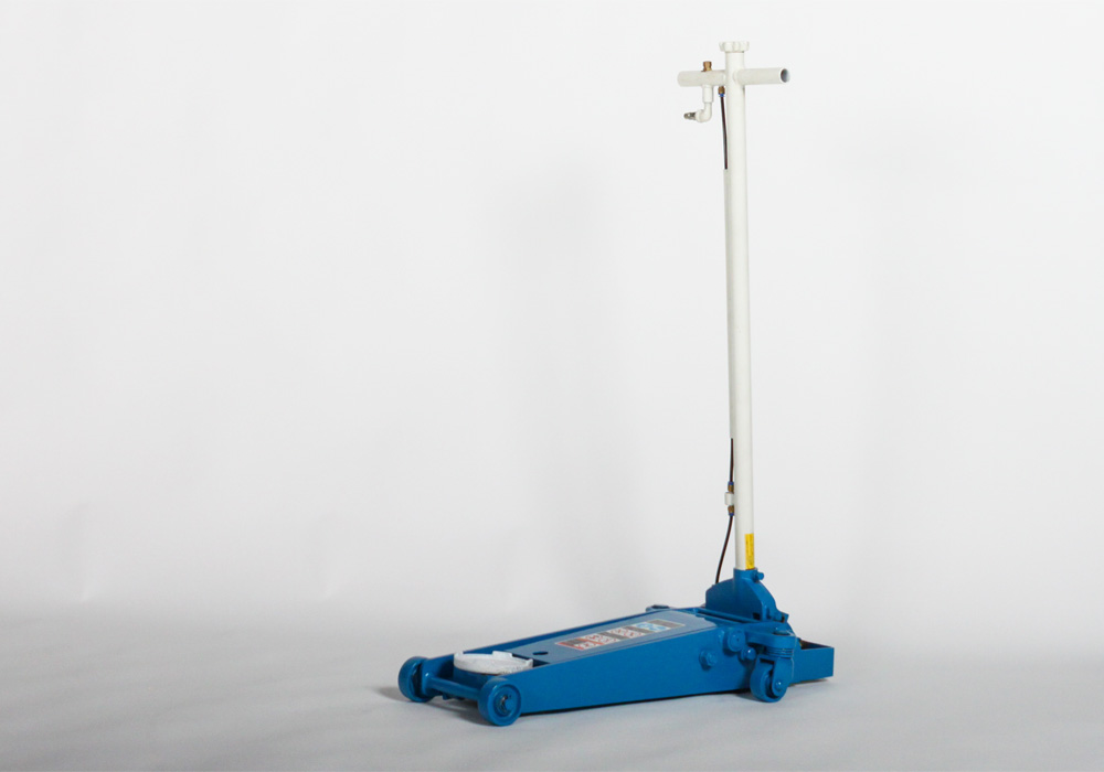 低床エアーガレージジャッキ　ショートタイプ